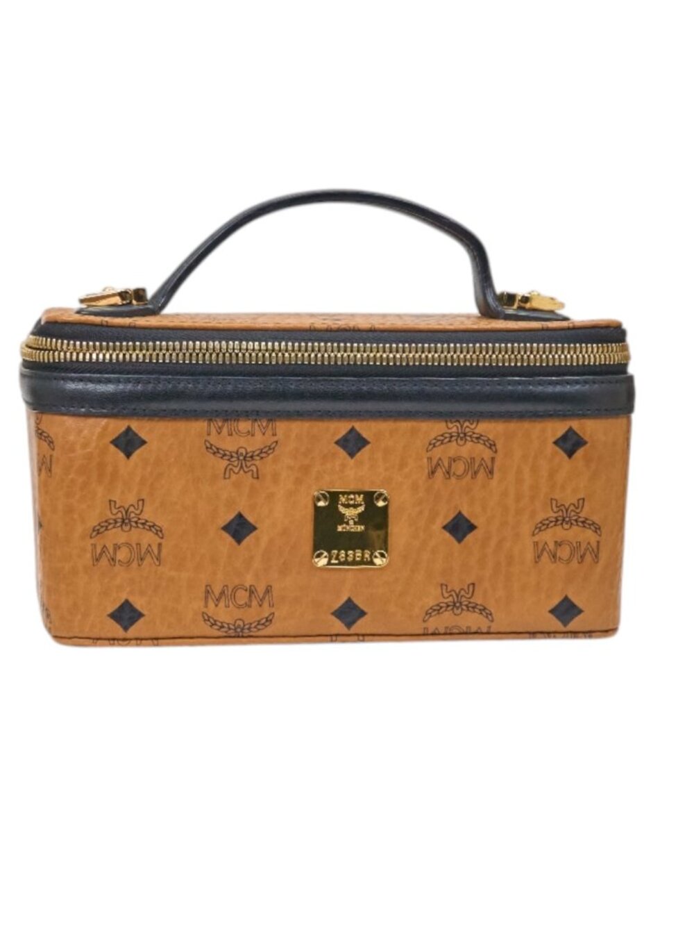 MCM Visetos Vanity Shoulder Bag